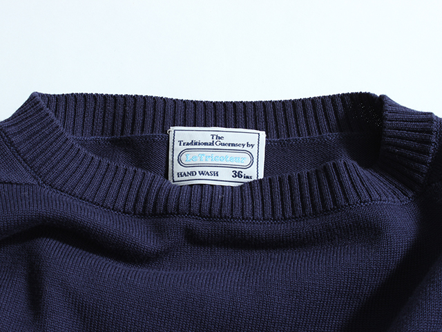 LE TRICOTEUR cotton guernsey sweater | RECOMMEND | Bshop inc 